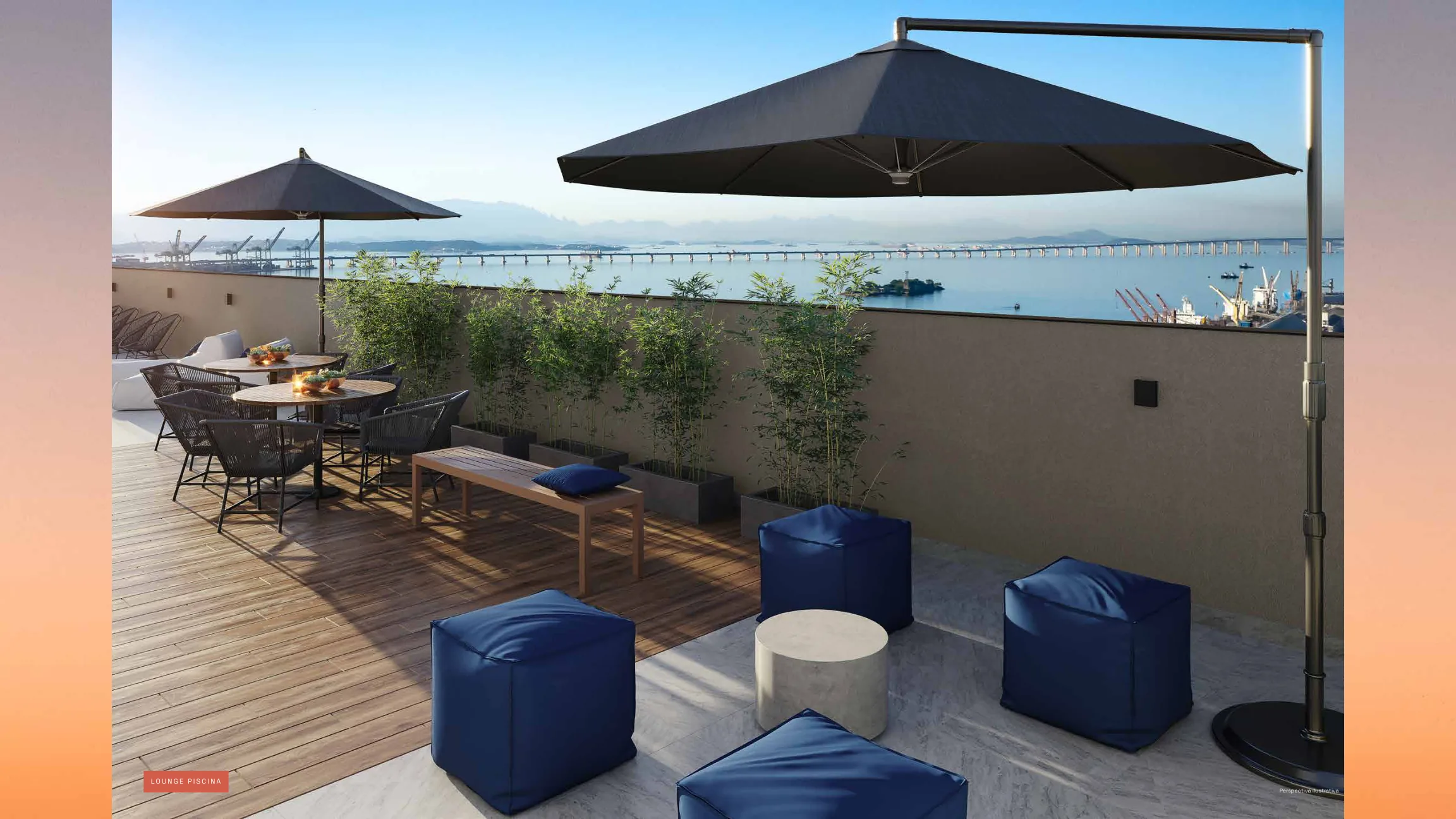 Lounge piscina