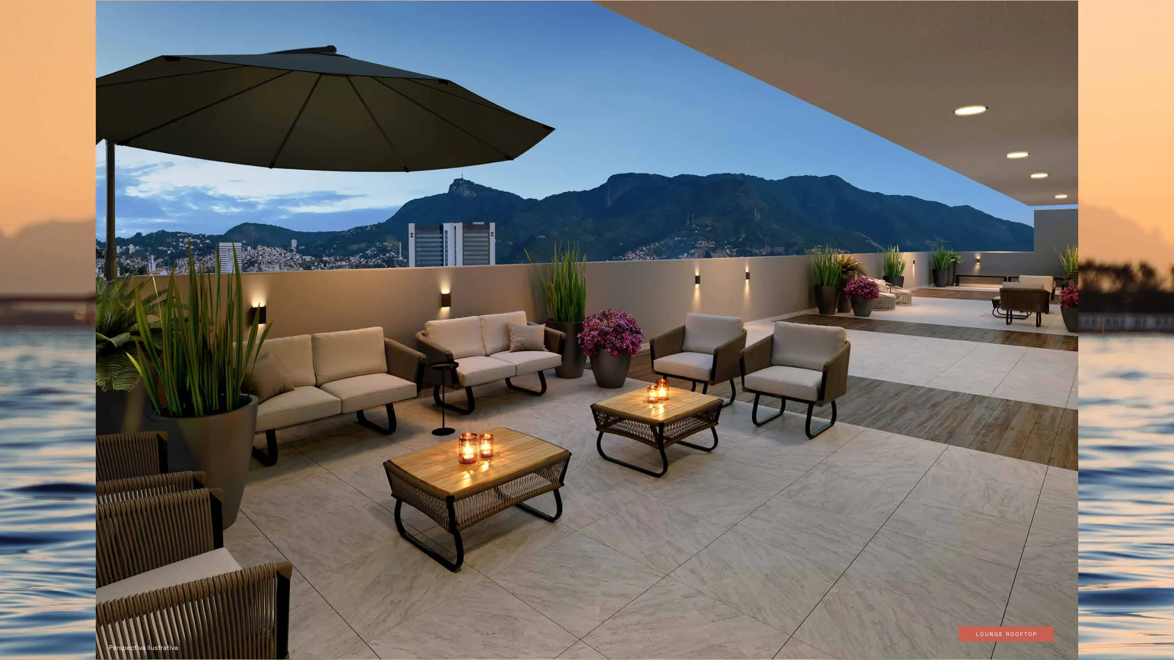 Lounge rooftop