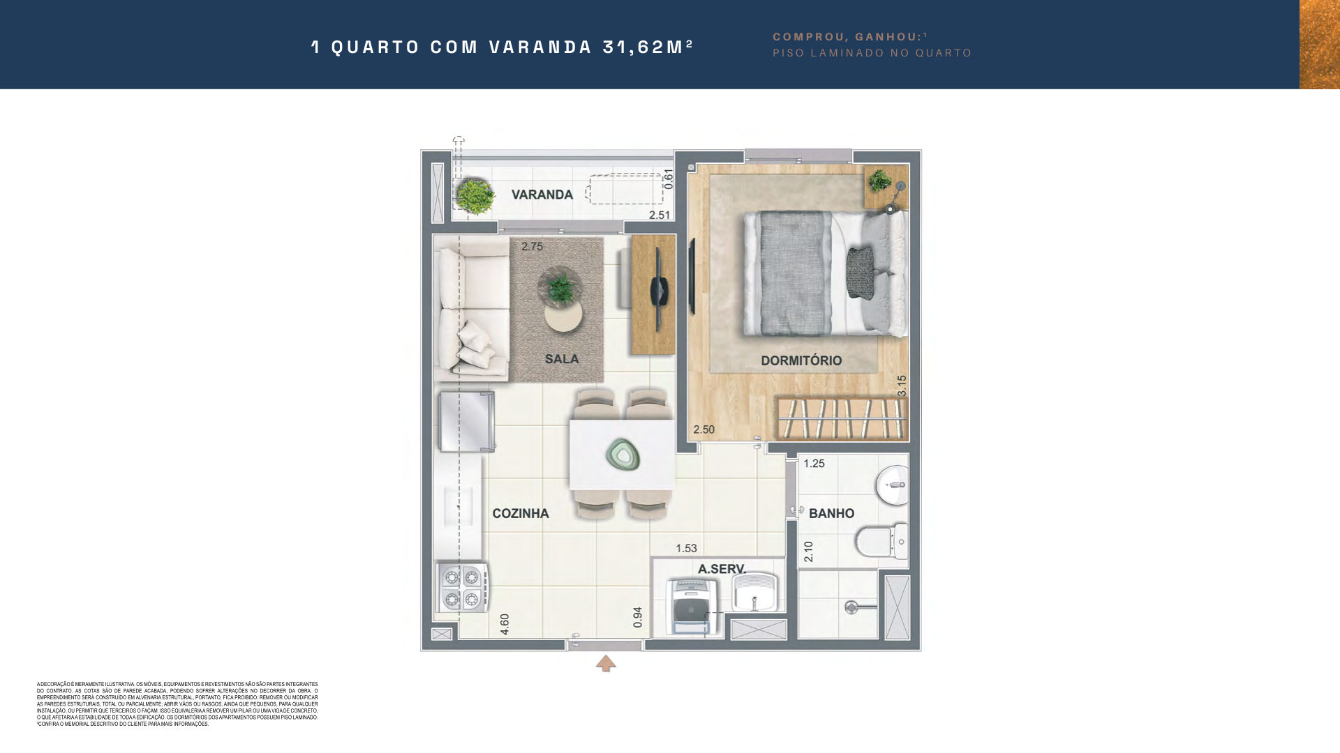 Planta do Residencial Luzes do Rio — página 31